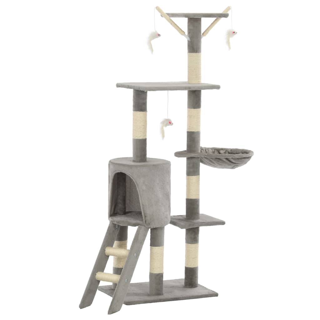 Cat Scratching Post with Sisal Posts 138 cm   Cat Scratching Post
